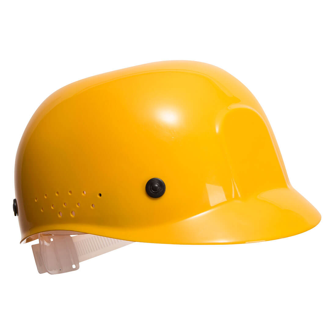 PS89 Portwest® Ultra Light Perforated Bump Caps with Harness - Yellow